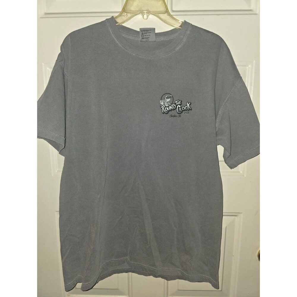 Round the Clock Bar Gray Large Short Sleeve T-Shirt Naples, FL